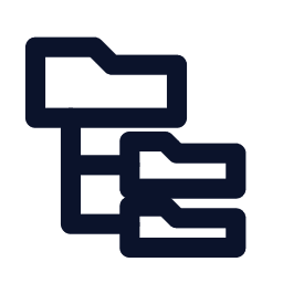 Alternate folders by file type