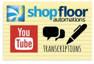 shop floor automations youtube