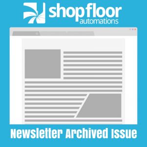 Shop Floor Automations Newsletter