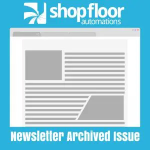 Shop Floor Automations Newsletter