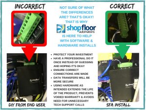 shop floor cabling