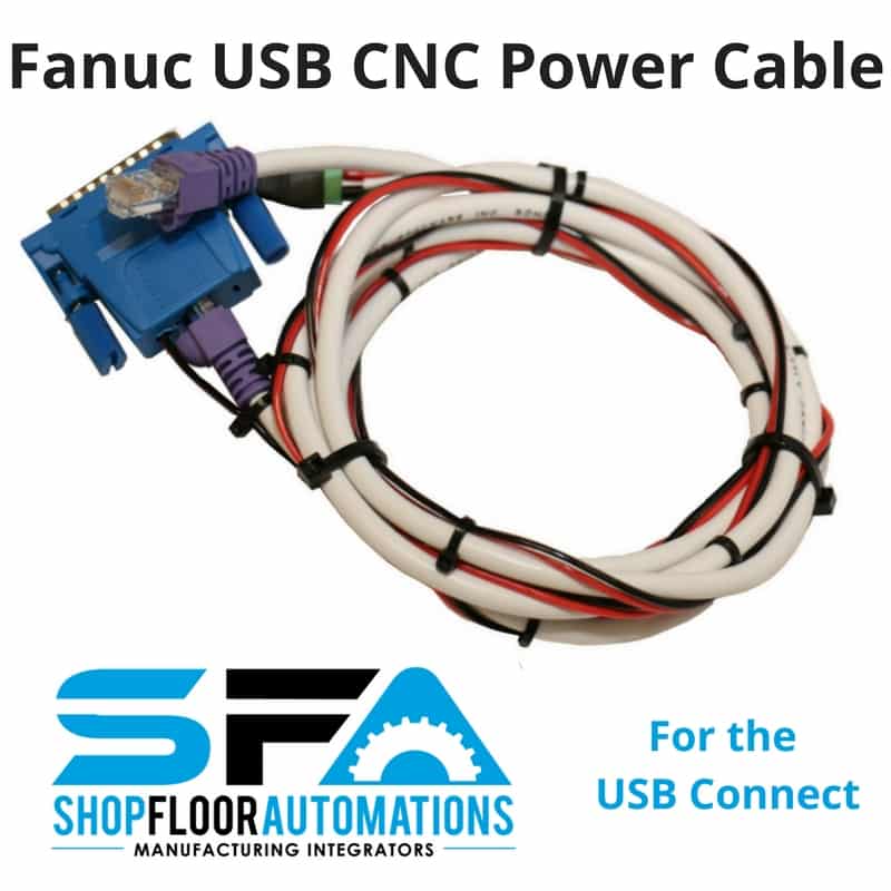 Fanuc USB CNC Power Cable for the USB Connect