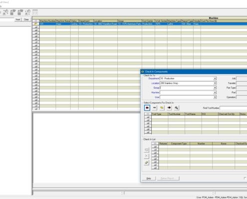 A screenshot of Predator Production Data Management software in action.
