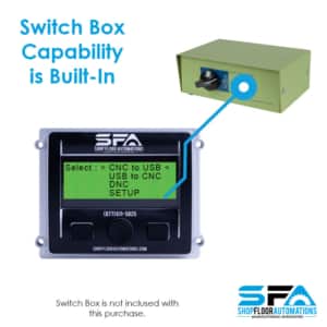 A USB Switchbox Pendant has built-in switchbox capability.