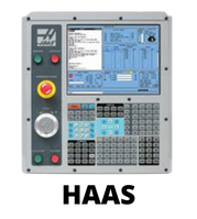 A Haas CNC controller