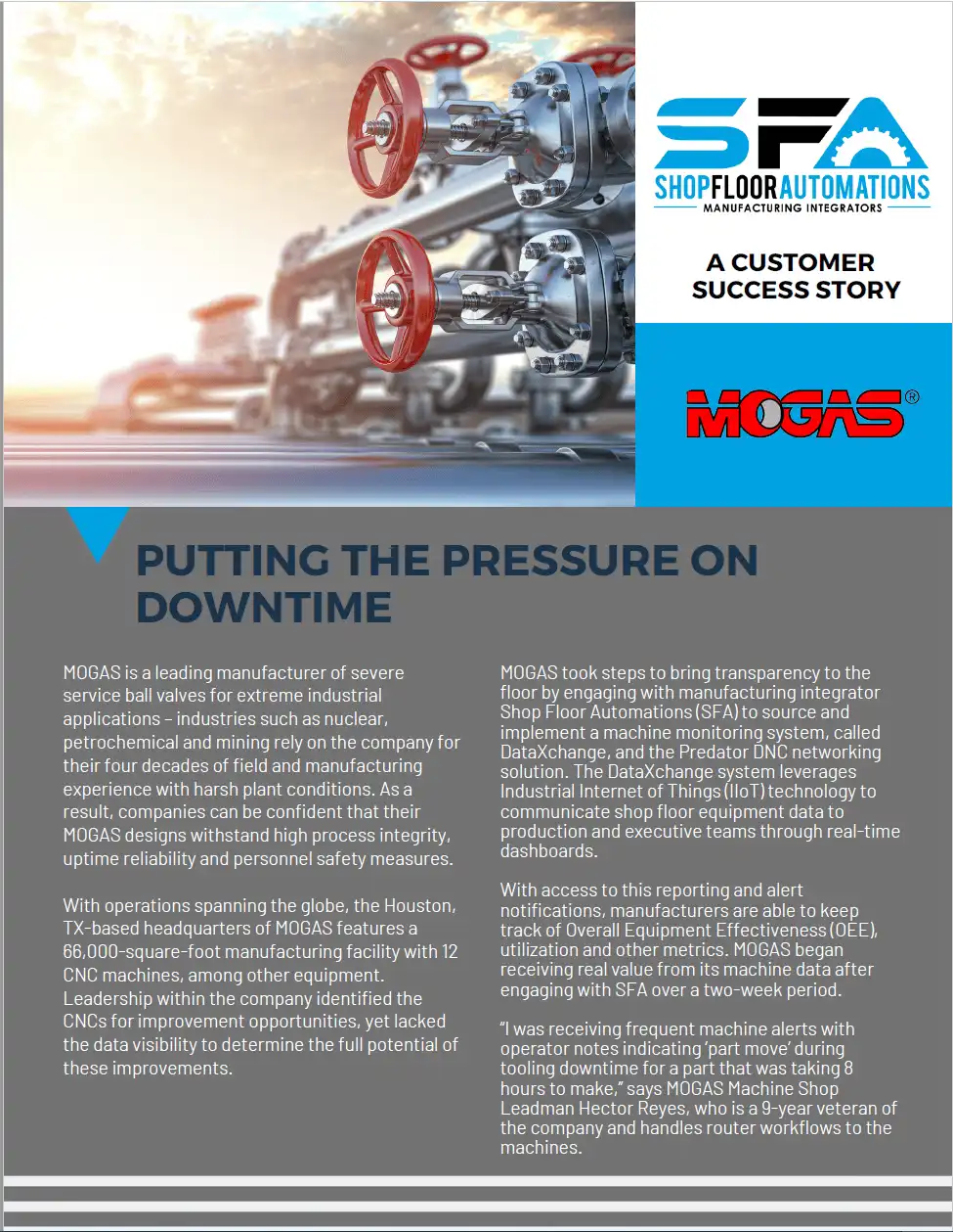 Putting the Pressure on Downtime
