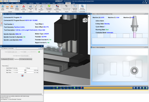 VERICUT CNC Machine Connectivity Postcheck